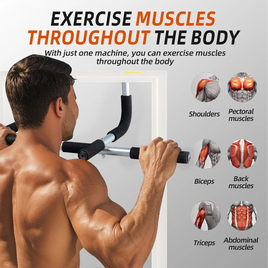 ProLift™ PowerBar – Multifunctionele Pull-Up Bar voor Thuis