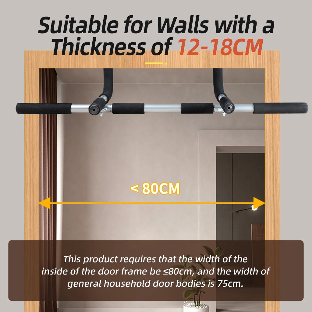 ProLift™ PowerBar – Multifunctionele Pull-Up Bar voor Thuis